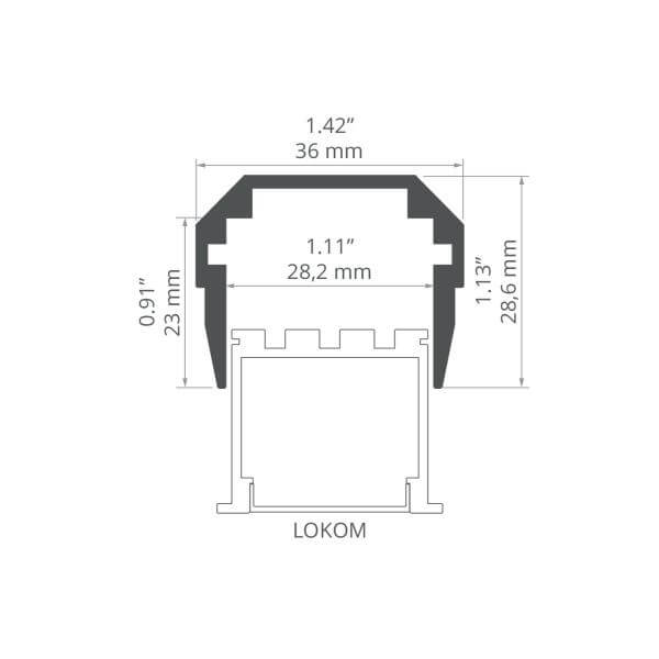Alu-Trägerprofil TEKNIK-ZM-TK